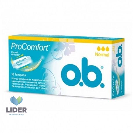 OB Pro Comfort Tampons Normal, 16 pcs